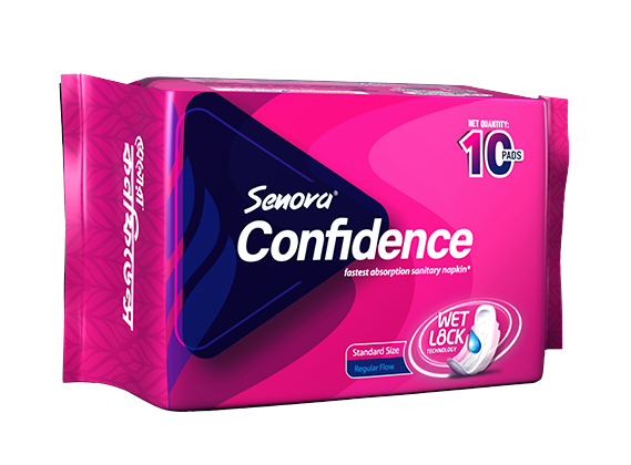 Senora Confidence Panty System Sanitary Napkin – 10 Pads